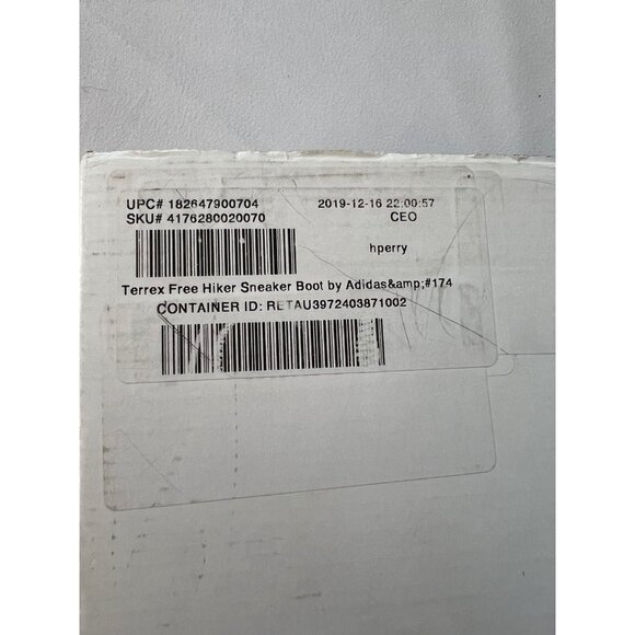 Womens Adidas Terrex Free Hiker Sneaker Boot - Size 7 - Picture 5 of 5